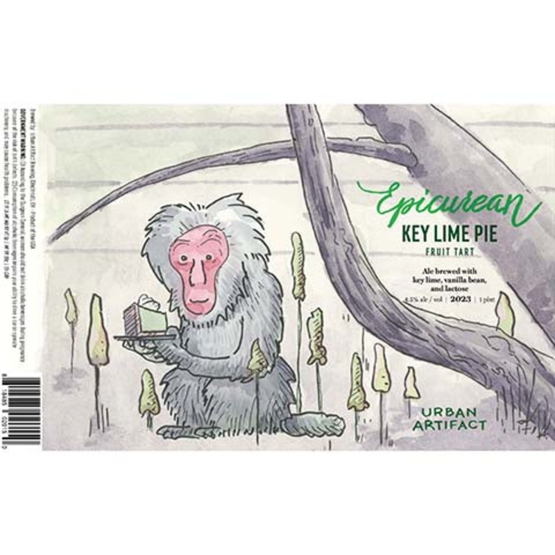 Urban Artifact Epicurean Key Lime Pie Sour 16OZ SINGLE CAN