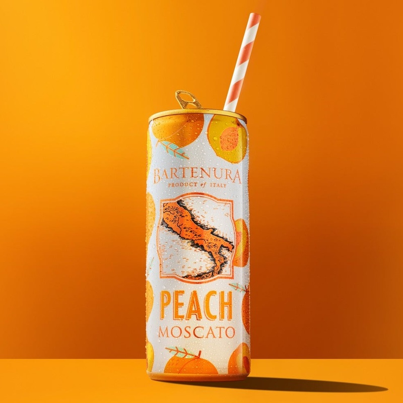 BARTENURA PEACH MOSCATO 12 Pack
