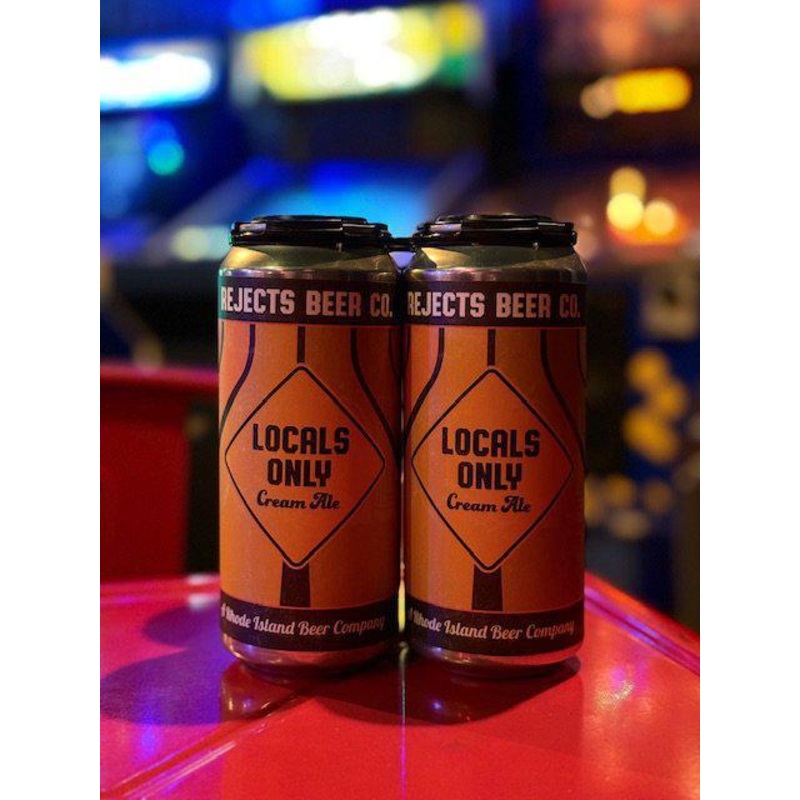 Beer RI Rejects Beer Co 4pk Locals Only Cream Ale
