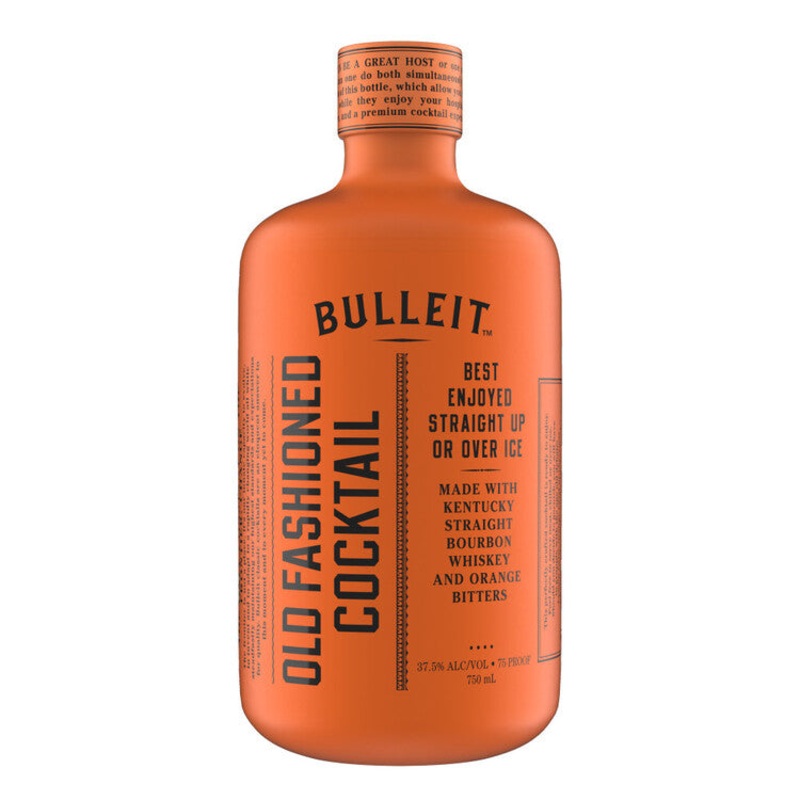 BULLEIT OLD FASHIONED COCKTAIL 75 750ML 750ML