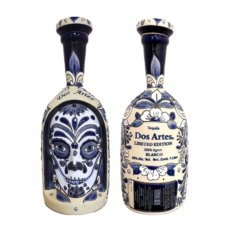 Dos Artes Blanco Skull Tequila 2021 Limited Edition 1.0L