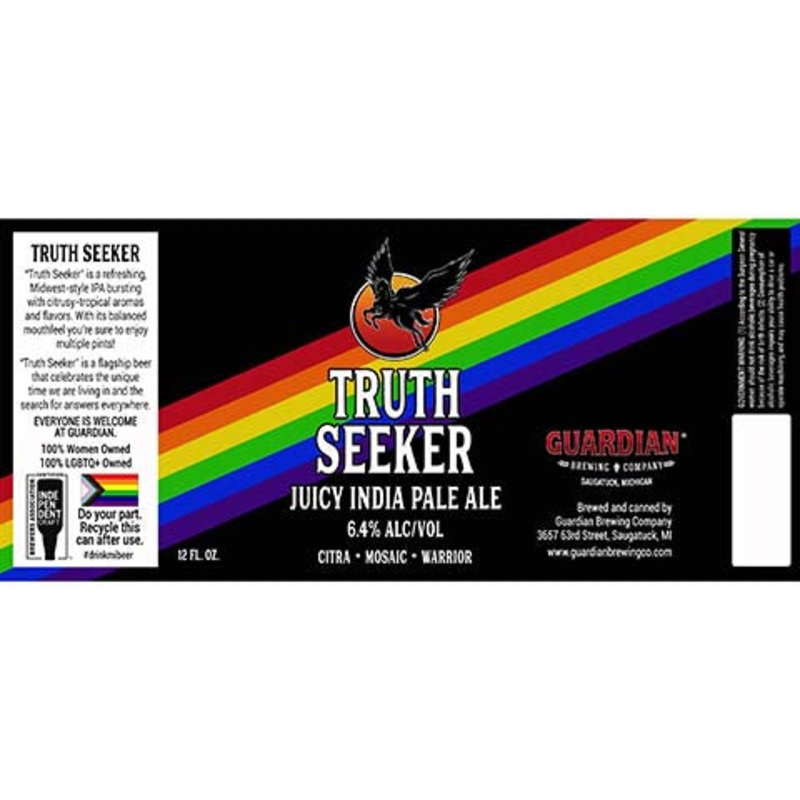 Guardian Truth Seeker Juicy IPA 12OZ SINGLE CAN
