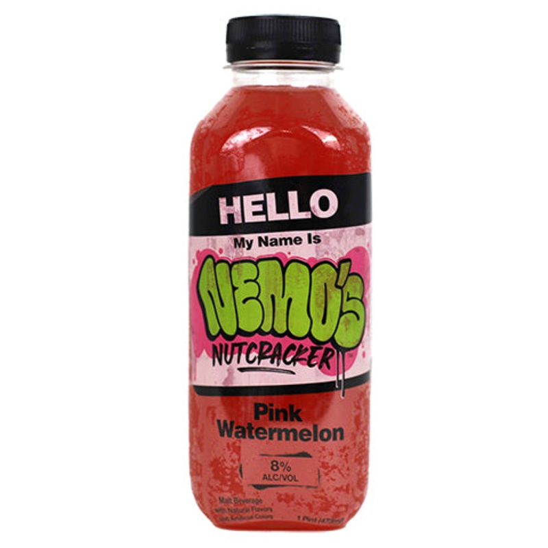 Nemo Nutcracker Pink Watermelon Malt Beverage 16OZ BTL