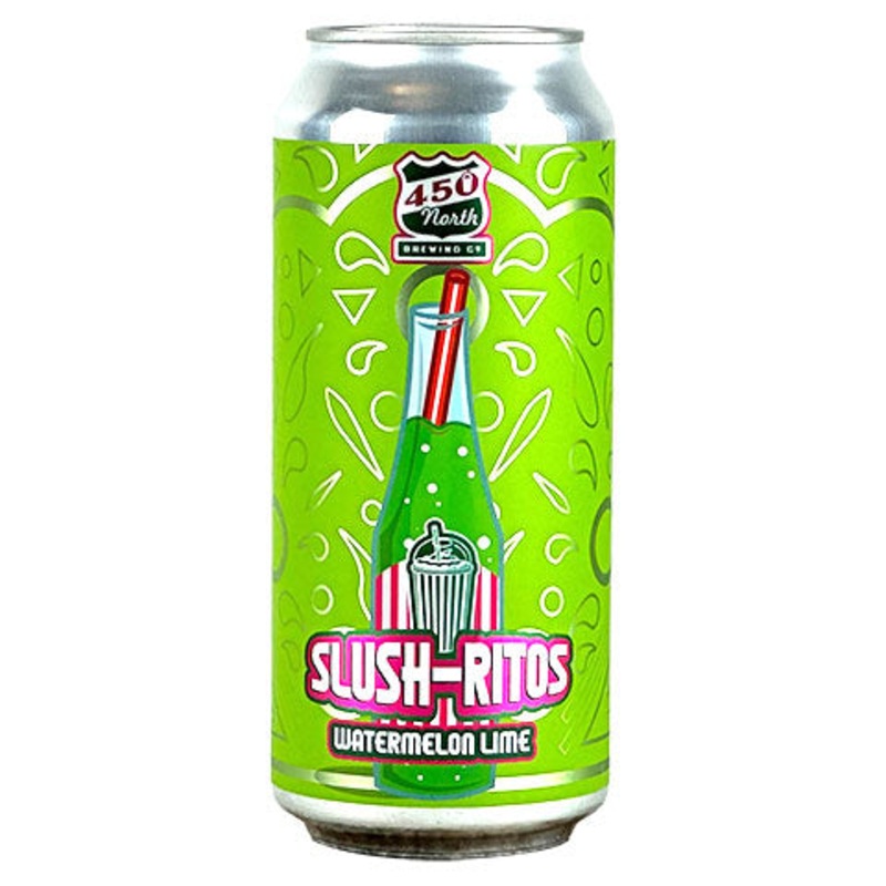 450 North Slush-Ritos Watermelon Lime Sour 16OZ SINGLE CAN