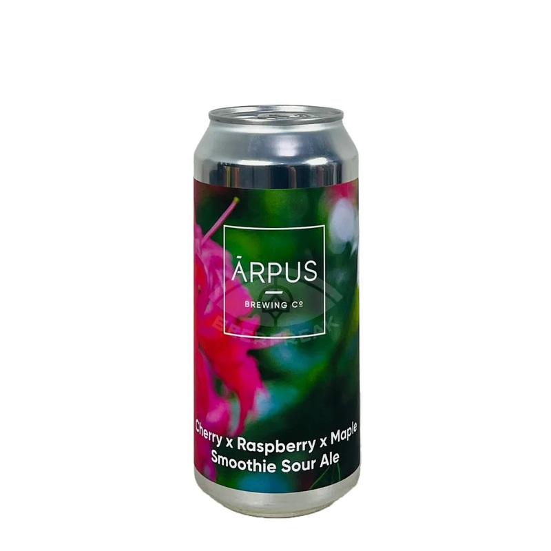 Arpus Cherry Raspberry Maple Smoothie Sour Ale 16 fl oz Single Can
