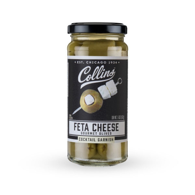 COLLINS FETA STUFFED OLIVES 4.5OZ @ St. Albert [1057621] 133 ml