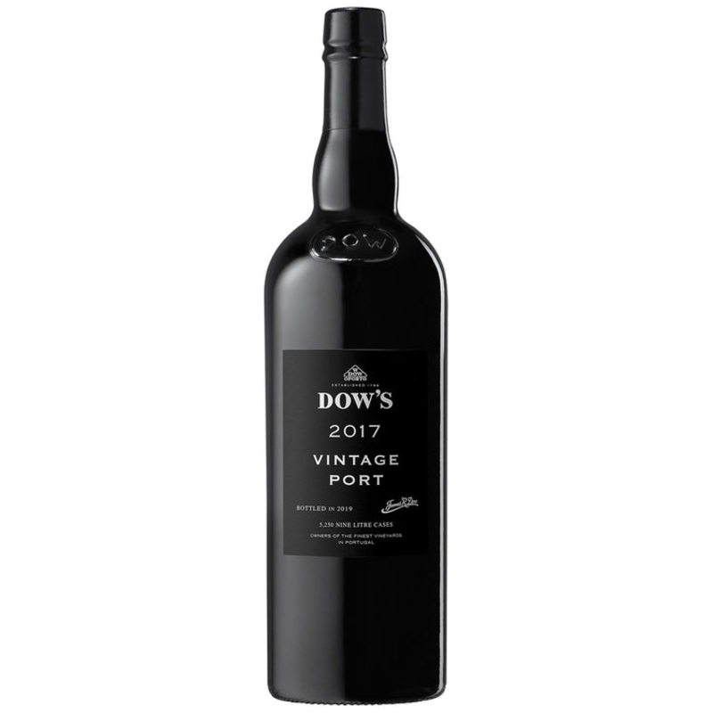 DOW'S PORTO VINTAGE 2017 WOOD BOX 750ML 750ML