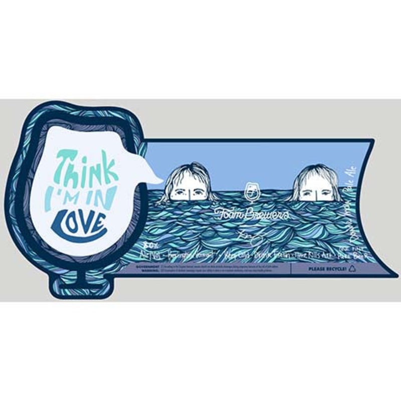 Foam Think I'm In Love DIPA 16OZ SINGLE CAN