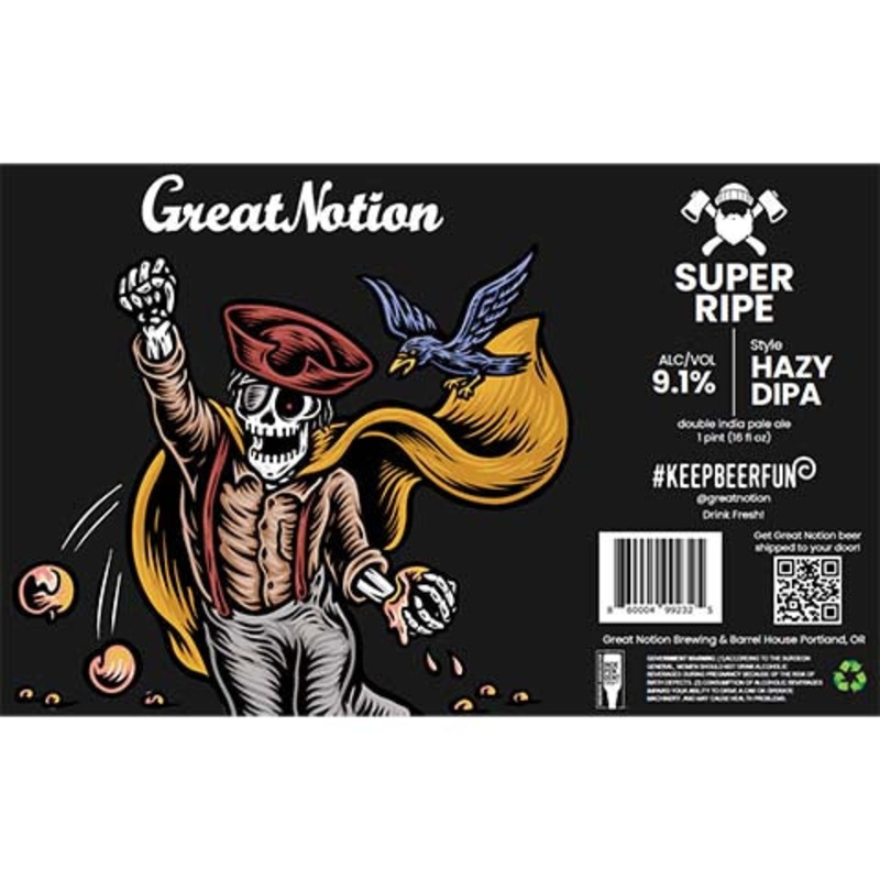 Great Notion Super Ripe DIPA 16OZ SINGLE CAN