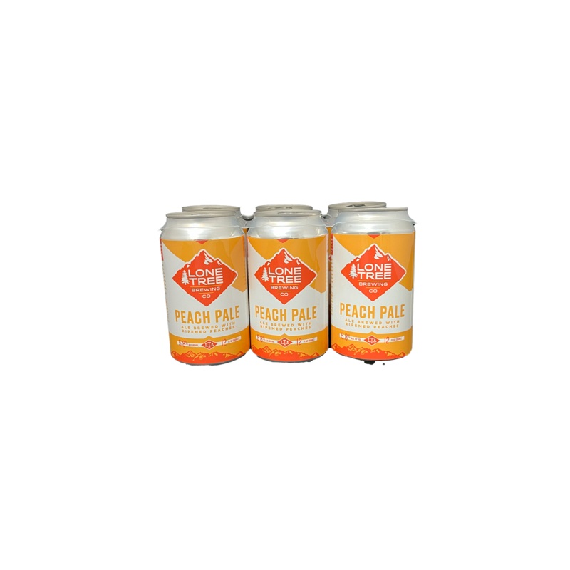Lone Tree Peach Pale 6 Pack Cans