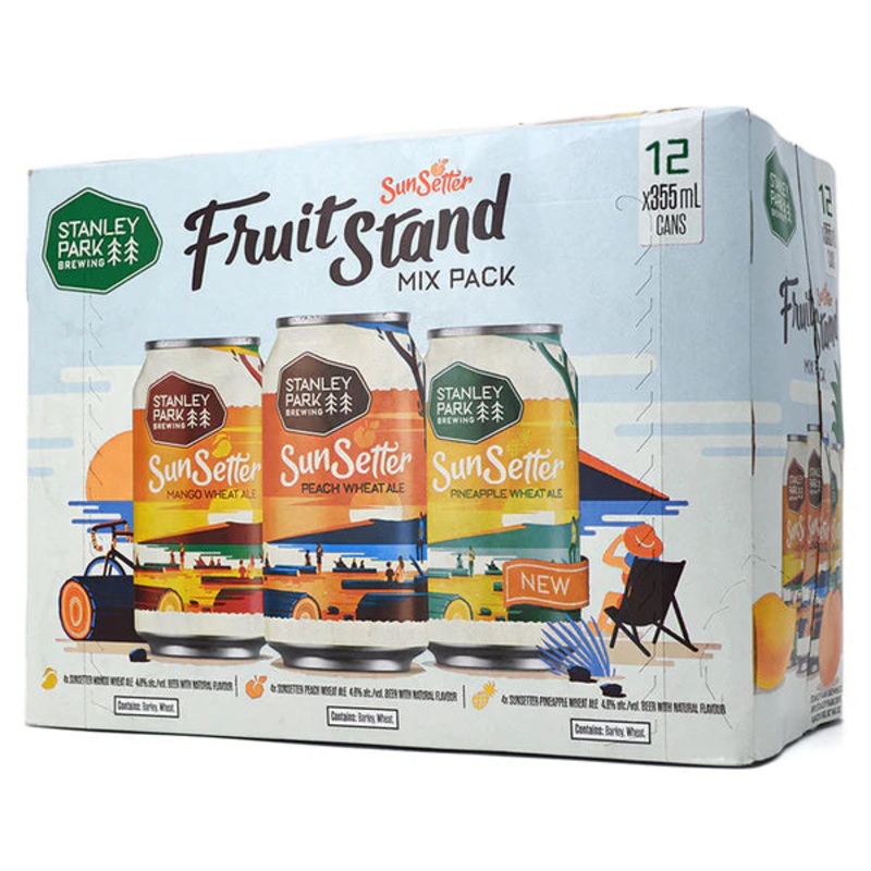 STANLEY PARK SUNSETTER FRUIT STAND 355ML 12PK CAN @ Township [1032490] 4260 ml