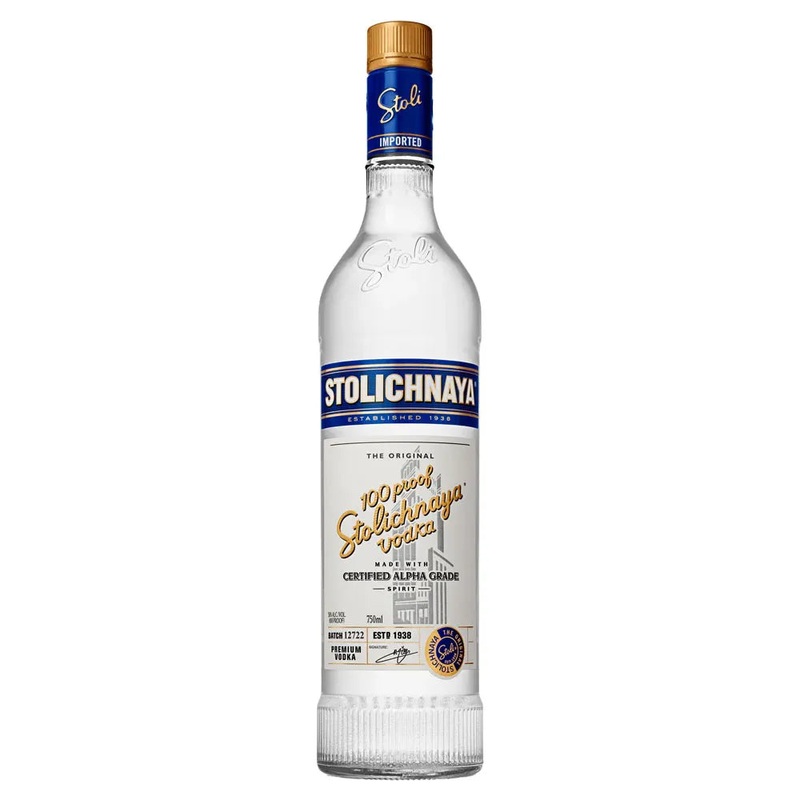 Stolichnaya 100 Proof 750mL