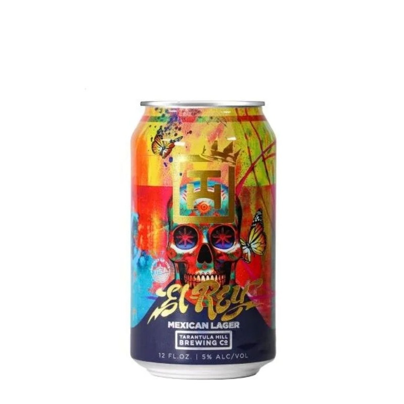 Tarantula Hill El Rey Mexican Lager Beer 19.2 fl oz Single Can
