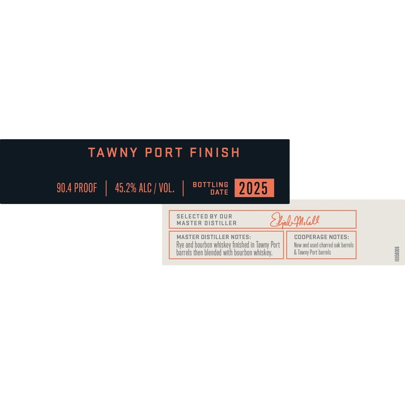 Woodford Reserve Distillery Series Tawny Port Finish 2025 Release