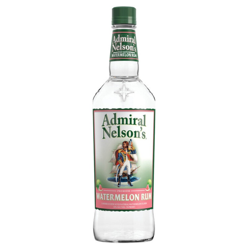 ADMIRAL NELSON'S WATERMELON FLAVORED RUM 70 750ML 750ML