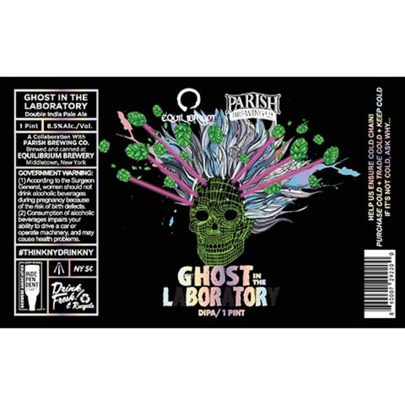 Equilibrium Ghost In The Laboratory DIPA 16OZ SINGLE CAN