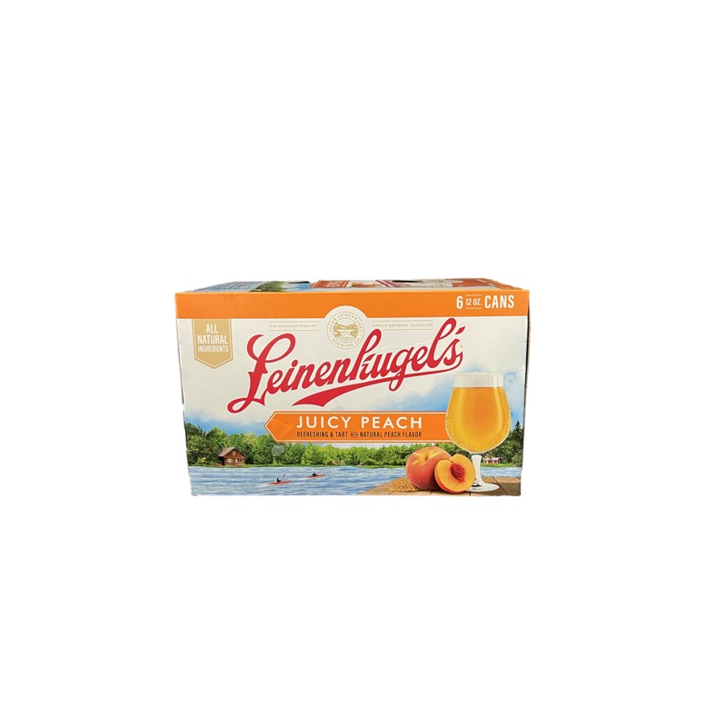Leinenkugels Juicy Peach 6 Pack Cans