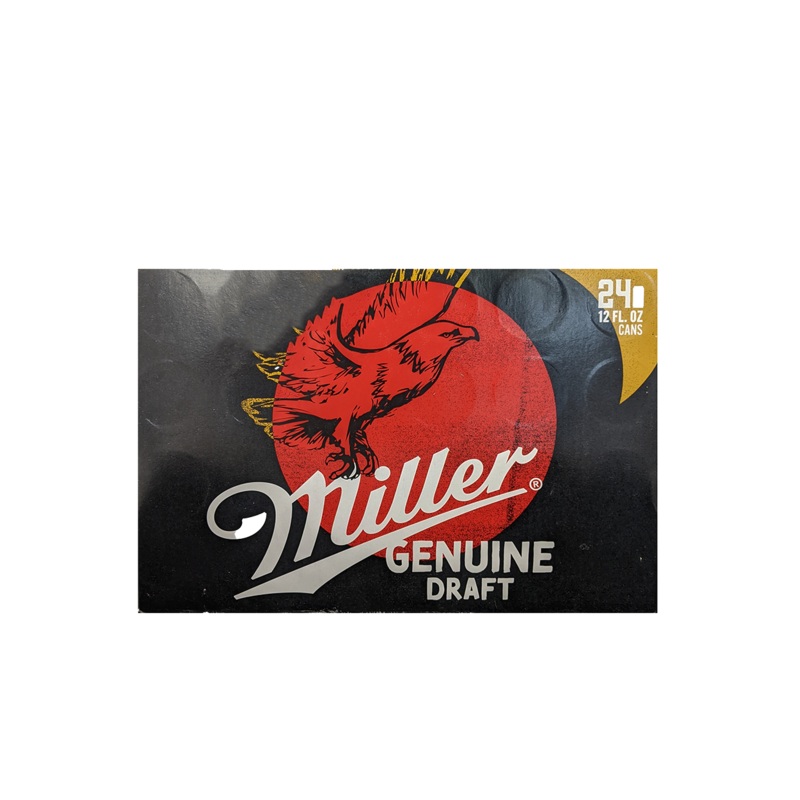 Miller Genuine Draft 24 Pack Cans