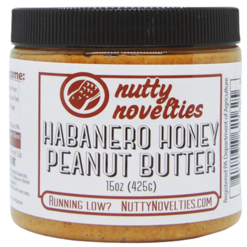 Nutty Novelties Habanero Honey Peanut Butter 15oz