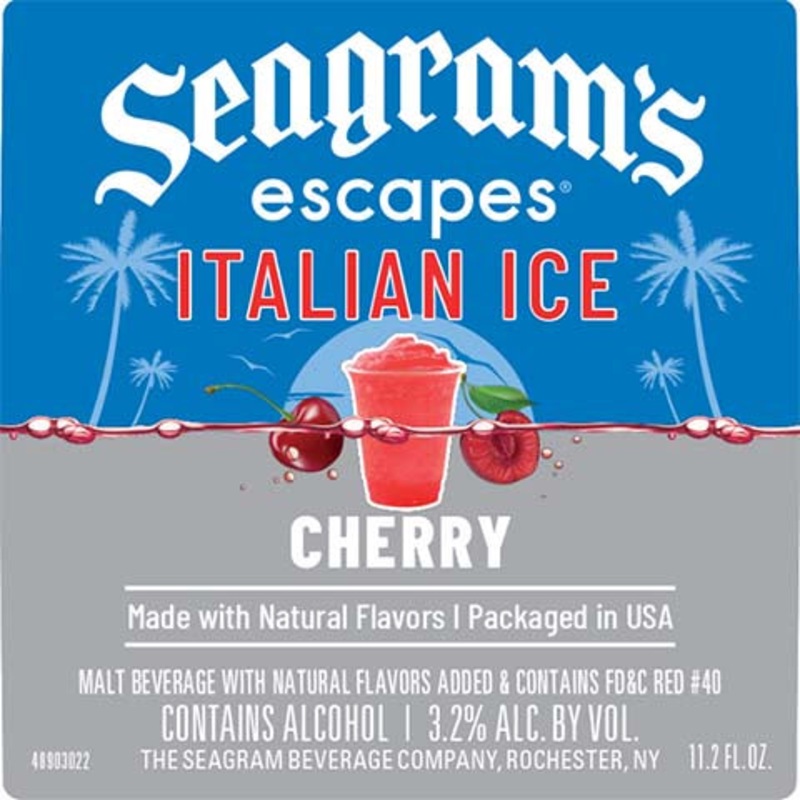 Seagrams Italian Ice Cherry 330ML BTL
