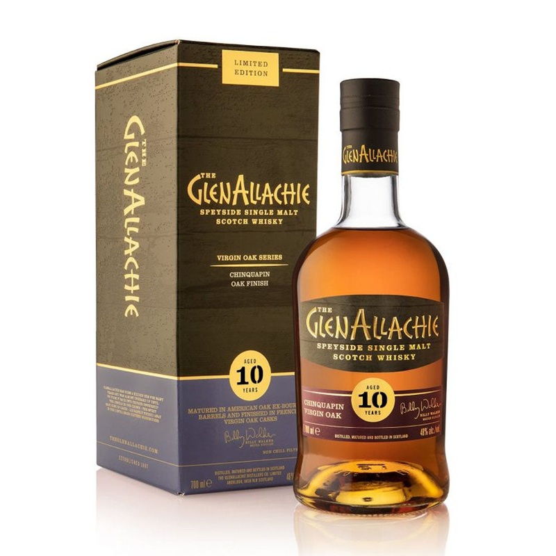 The GlenAllachie 10 Year Old Chinquapin Virgin Oak Cask