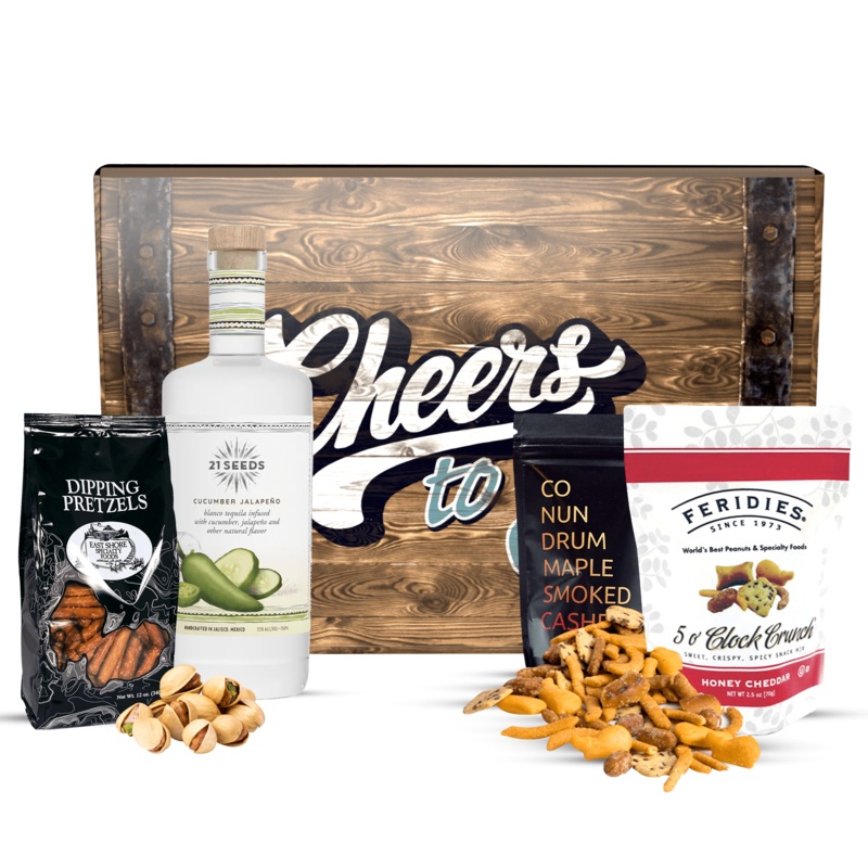 21 Seeds Cucumber Jalapeno Gift Basket Cheers