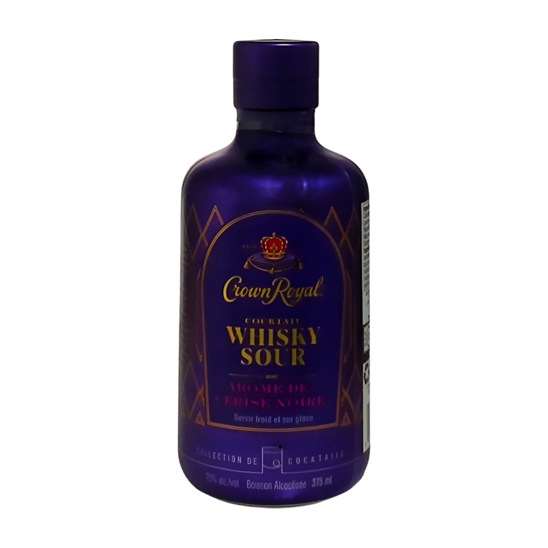 CROWN ROYAL BLACK CHERRY WHISKY SOUR 375ML @ Signal Hill [1057082] 375 ml
