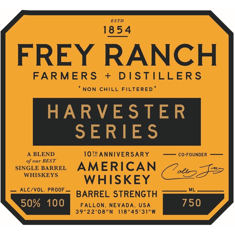 Frey Ranch Harvester Series 10th Anniversary American Whiskey 750ml