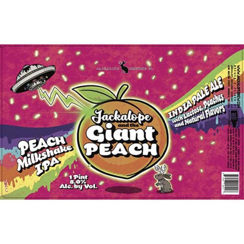 Jackalope and the Giant Peach IPA 16OZ SINGLE CAN