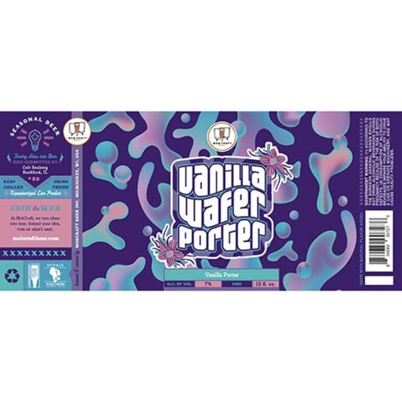 Mobcraft Vanilla Wafer Porter 12OZ SINGLE CAN