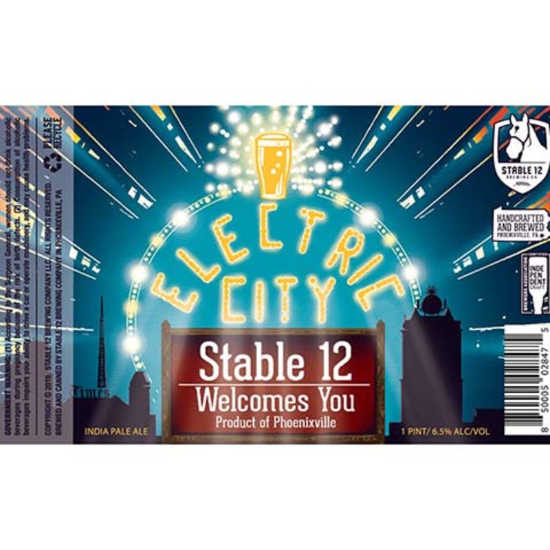 Stable 12 Electric City IPA 16OZ SINGLE CAN