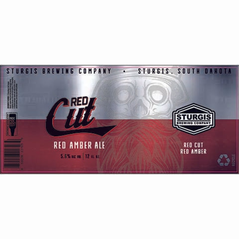 Sturgis Red Cut Red Amber Ale 12OZ SINGLE CAN