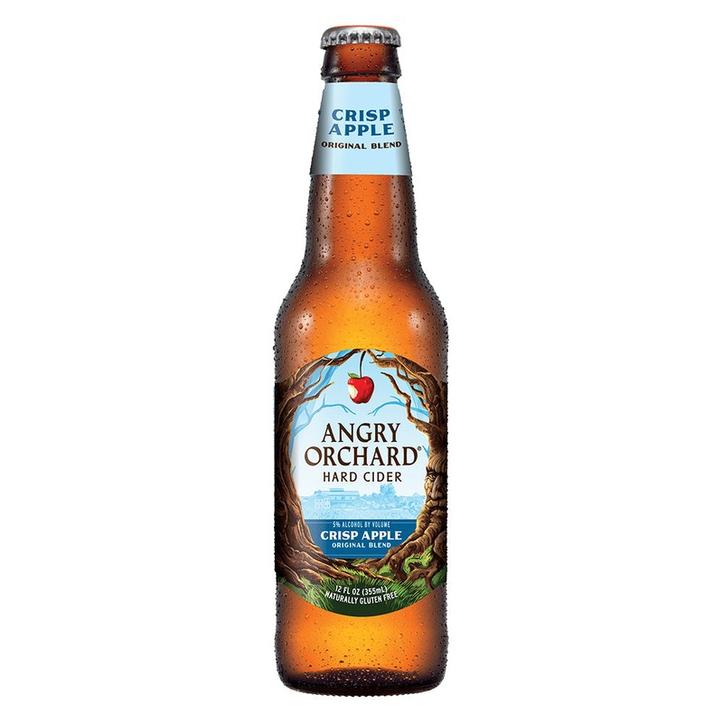 Angry Orchard Crisp Hard Cider 6 x 12oz Bottles