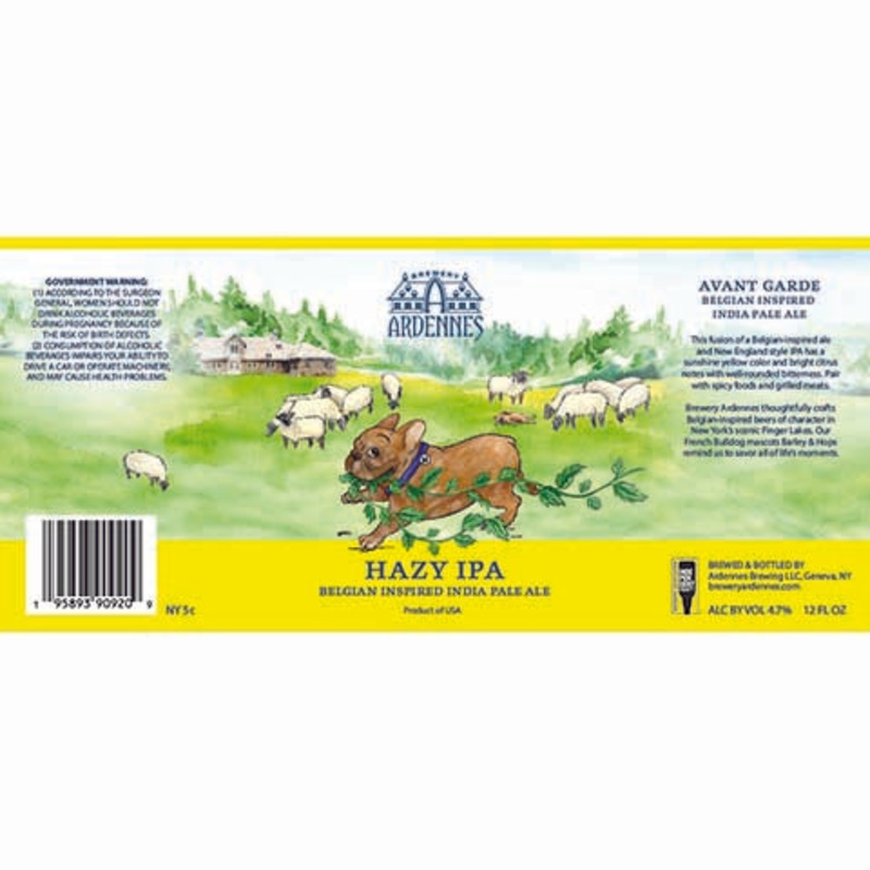 Ardennes Hazy IPA 12OZ SINGLE BTL