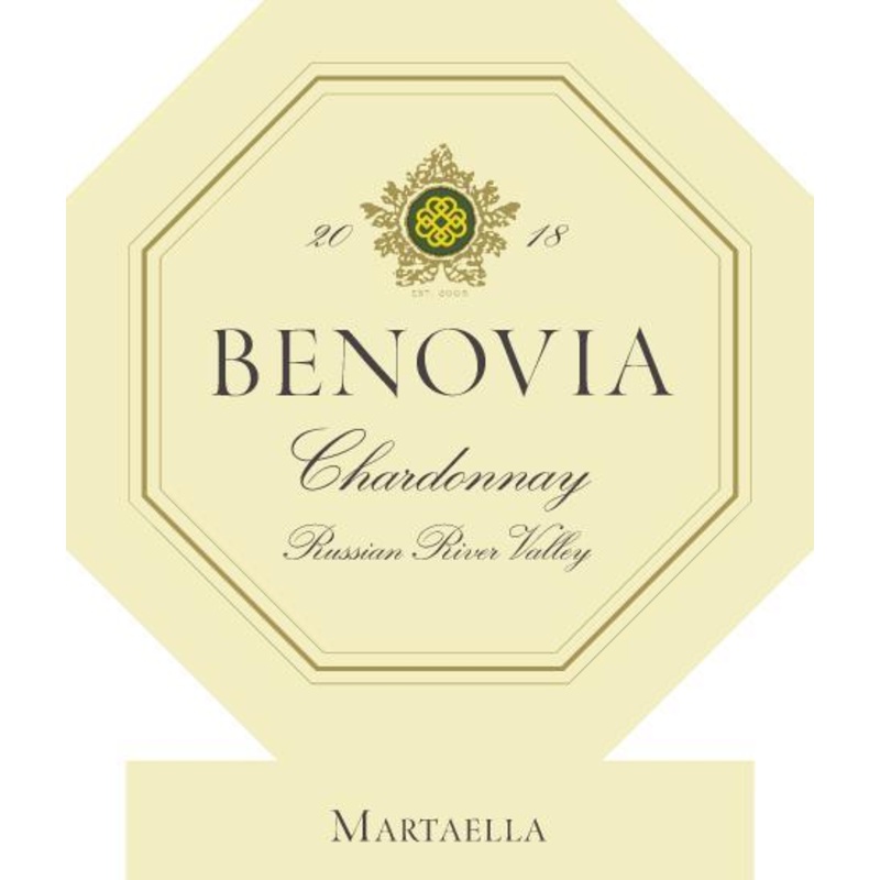 BENOVIA CHARDONNAY MARTAELLA ESTATE 2019 750 mL