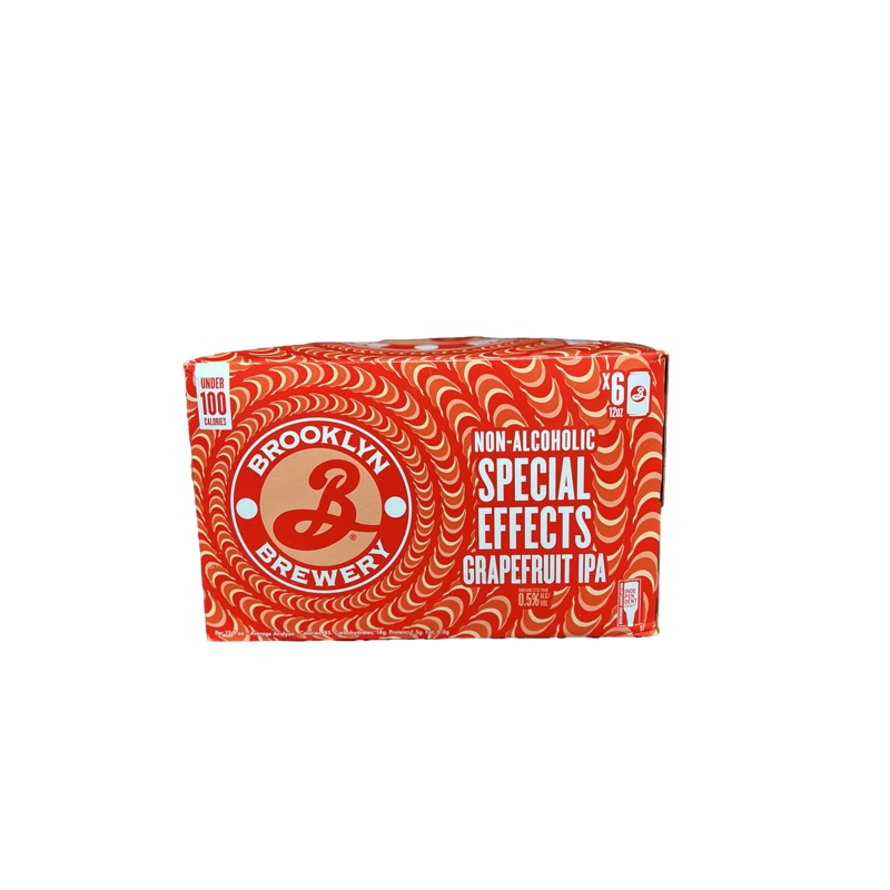 Brooklyn Special Effects Non-Alcoholic Grapefruit IPA 6 Pack Cans