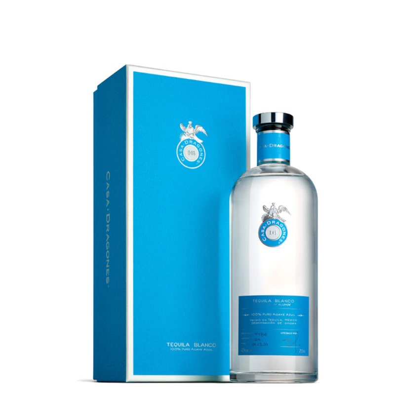 CASA DRAGONES TEQUILA BLANCO 80 W/ BOX 750ML 750ML
