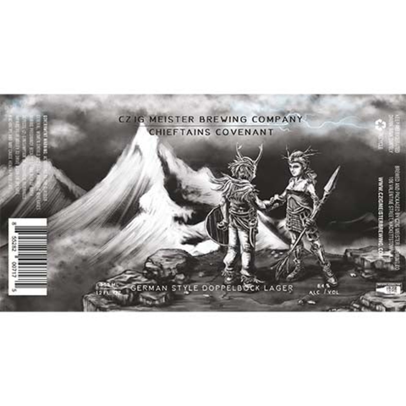 Czig Meister Chieftains Covenant Lager 12OZ SINGLE CAN