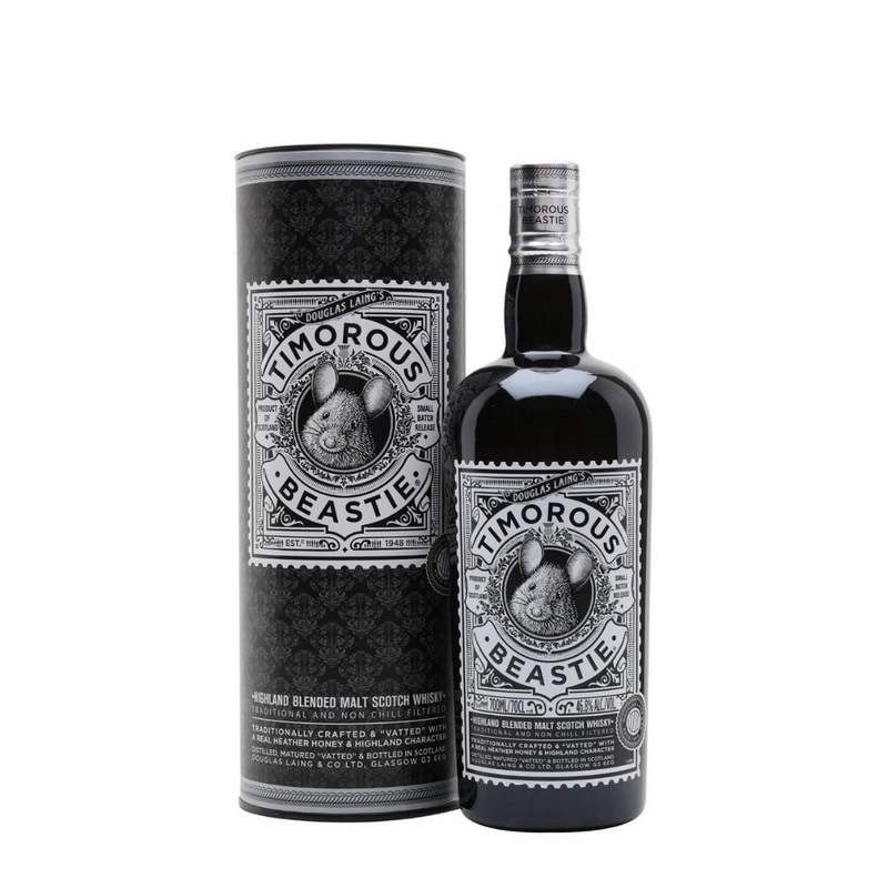 Douglas Laings Timorous Beastie 700mL Highland Blended Malt Scotch Whisky