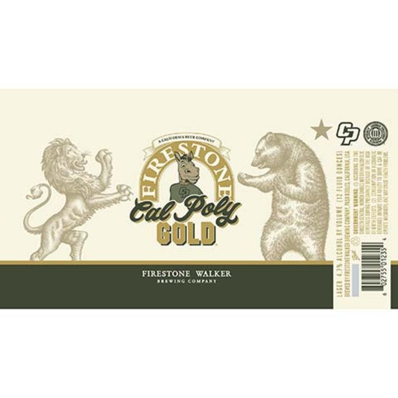 Firestone Walker Cal Poly Gold Lager 12OZ SINGLE BTL
