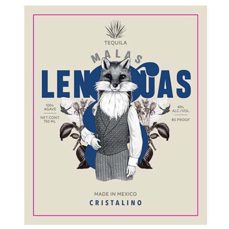 Malas Lenguas Cristalino Tequila 750ML BTL