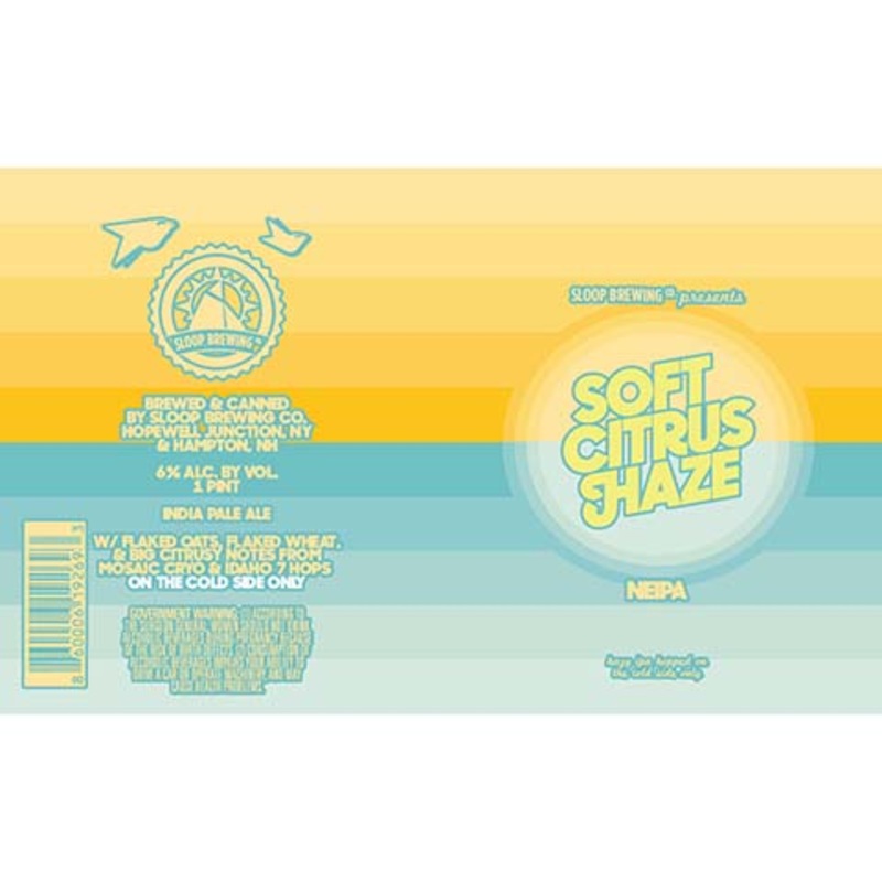 Sloop Soft Citrus Haze NEIPA 16OZ SINGLE CAN