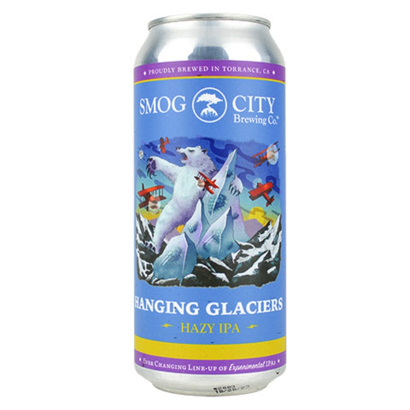 Smog City Hanging Glaciers Hazy IPA 16OZ SINGLE CAN
