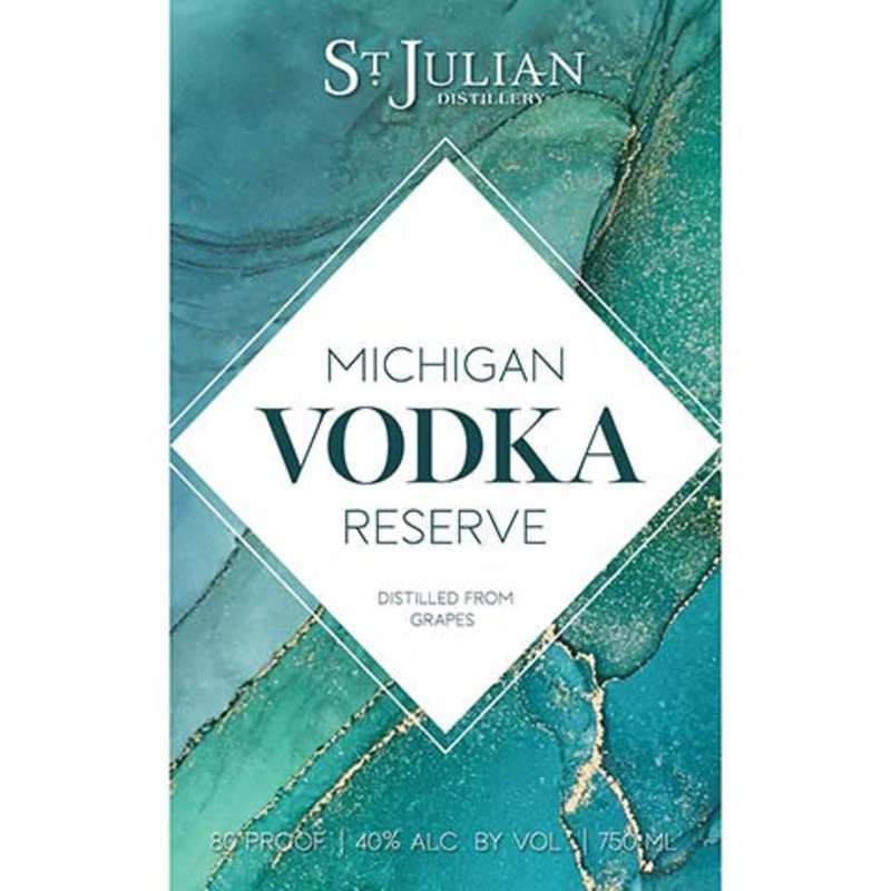 St. Julian Michigan Vodka Reserve 750ML BTL