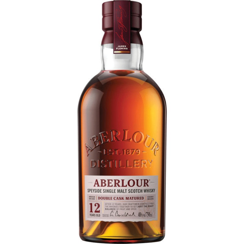 ABERLOUR SINGLE MALT SCOTCH DOUBLE CASK MATURED 12 YR 80 750ML 750ML