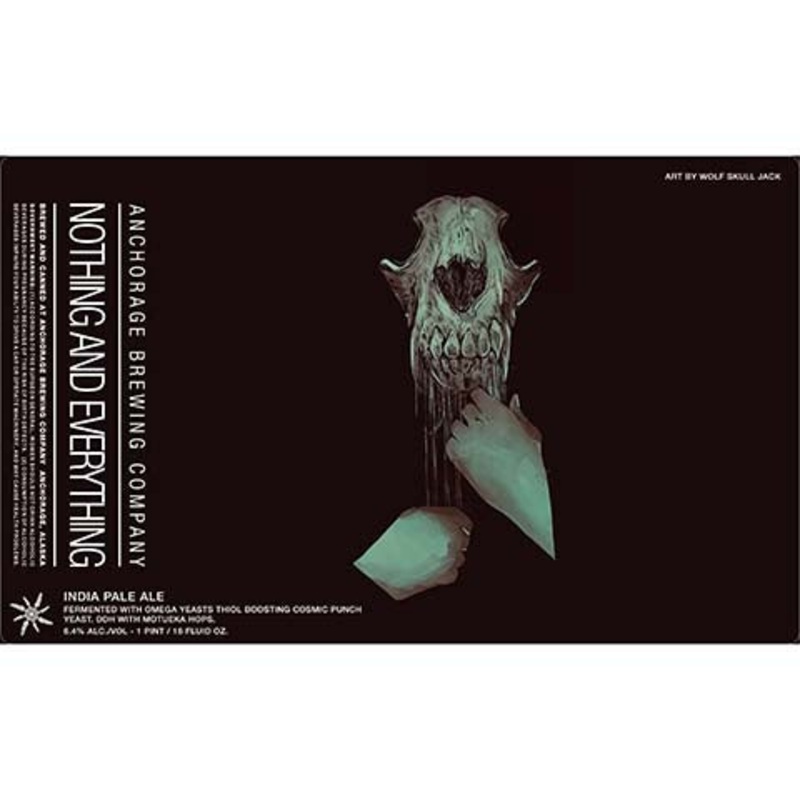 Anchorage Nothing and Everything IPA 16OZ SINGLE CAN