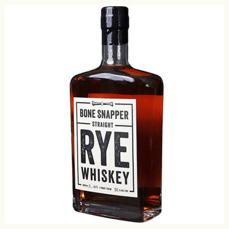 Backbone Bone Snapper Rye Whiskey 750ML BTL