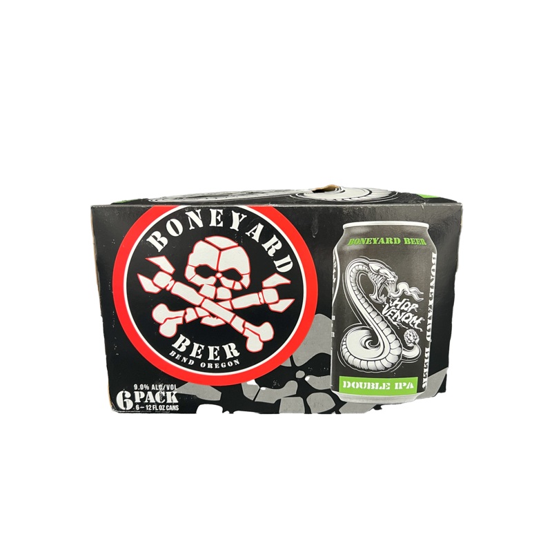 Boneyard Hop Venom DIPA 6 Pack Cans