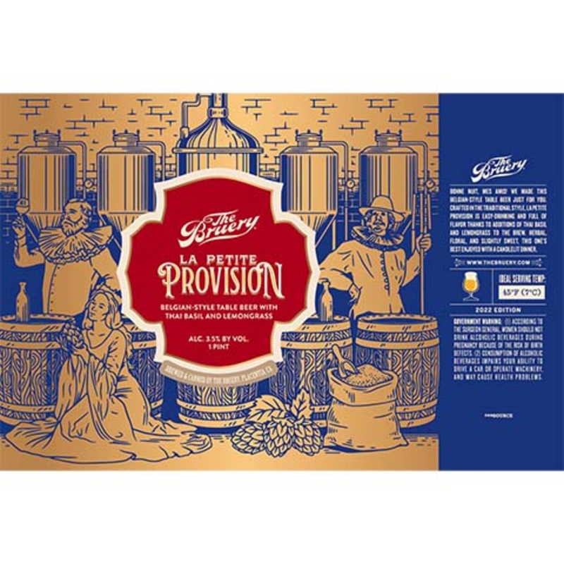 Bruery La Petit Provision 16OZ SINGLE CAN