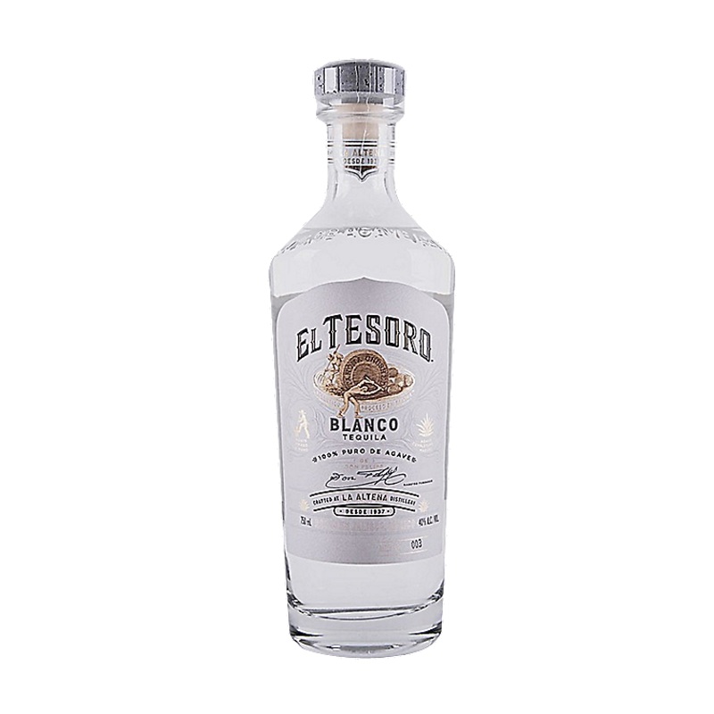 EL TESORO TEQUILA BLANCO 80 750ML 750ML